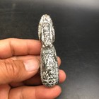 Old Hongshan Culture Hetian Jade Hand-Carved Beast Amulet Pendant,#716