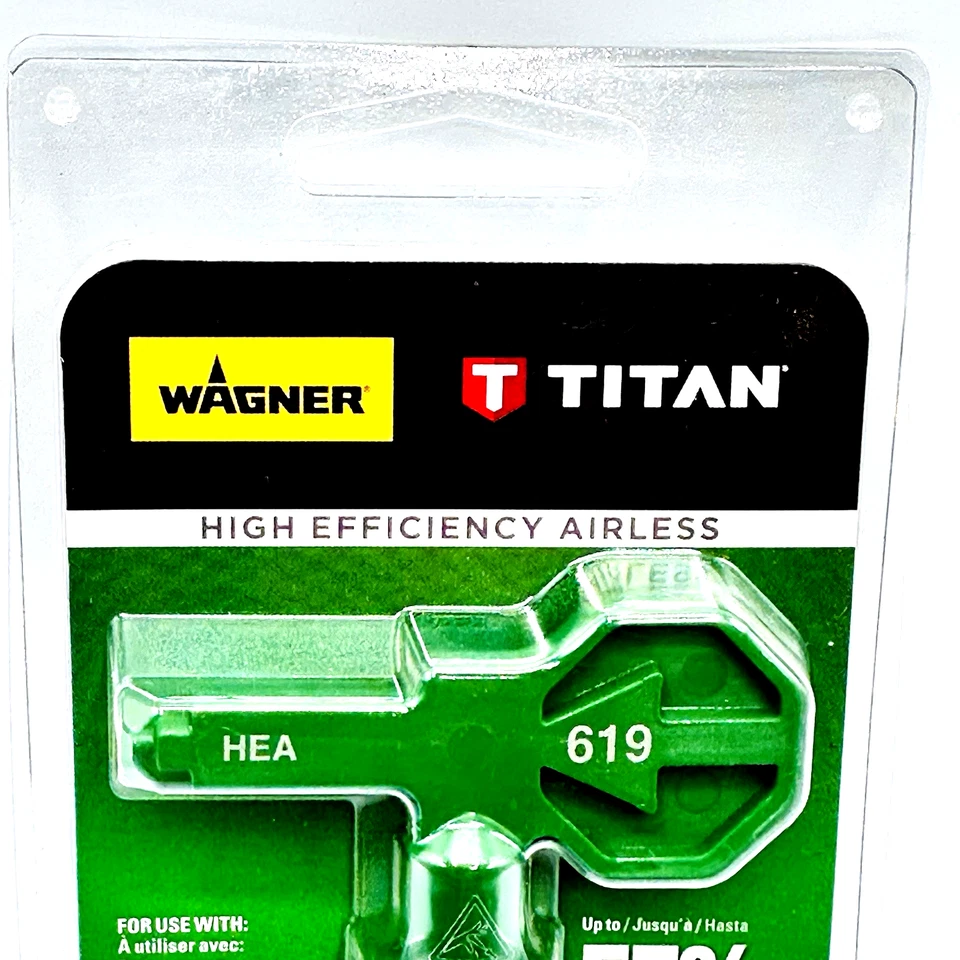 Wagner Titan HEA Control Pro y ControlMax - Punta de pulverización 353-619 - Nuevo y sellado Foto 3 de 4