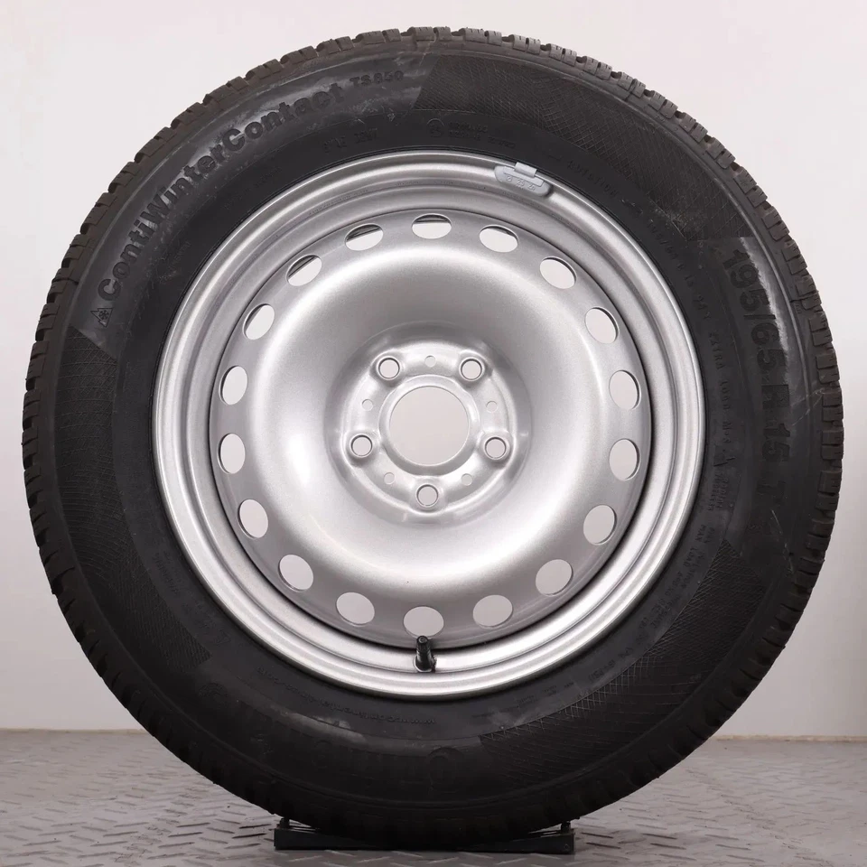 Winterräder 15 Zoll Renault Kangoo W & FW Original Stahlfelgen 195/65R15 95T RDK - Bild 2 von 4