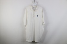 Nike Golf Mens 3XL Distressed Old English D Detroit Tigers Baseball Polo Shirt