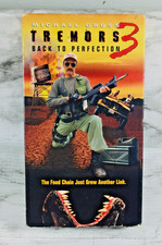 TREMORS 3 BACK TO PERFECTION 2001 VHS TAPE RELEASE MICHAEL GROSS UNIVERSAL 