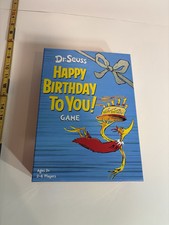 Dr Seuss Happy Birthday Game