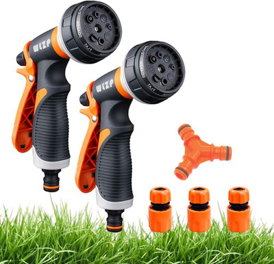 2 Stück Garten Handbrause, Bewässerungsbrause Mit 8 Sprühbilder Gartenbrause