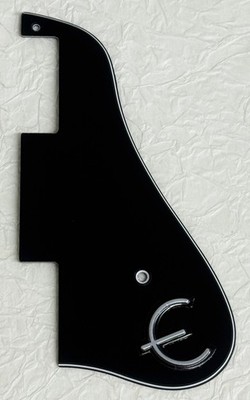 New Great-For Epiphone ES-339 & E Logo Style Guitar Pickguard 3 Ply Black
