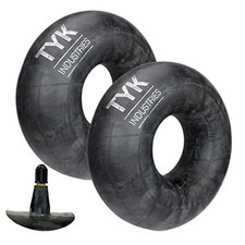 Two TYK Tractor Tire Inner Tubes, 600-16 with TR15 Valve Stems 6.00-16