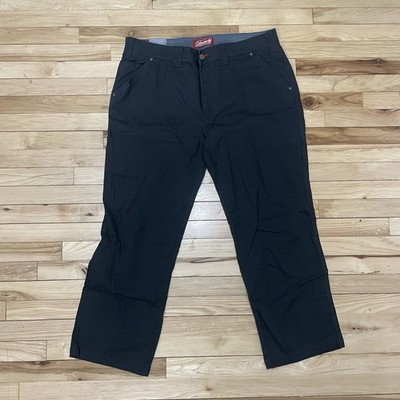 Coleman Men's Utility Work Pant Size 38x30 Color Phantom Gray/Black