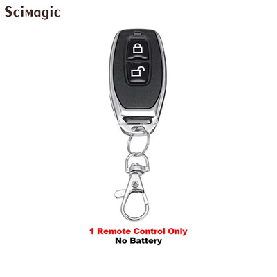 433Mhz Rf Remote Control DC 12V 24V 220V 2CH Relay Receiver for Universal Garage