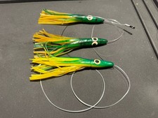 Catena margherita calamari pesata offshore teaser tonno mahi wahoo trolling rig senza gancio
