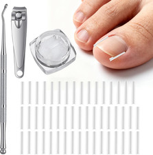 50 2 Pcs Ingrown Toenail Treatment Corrector Set with Nail Clipper, Profession