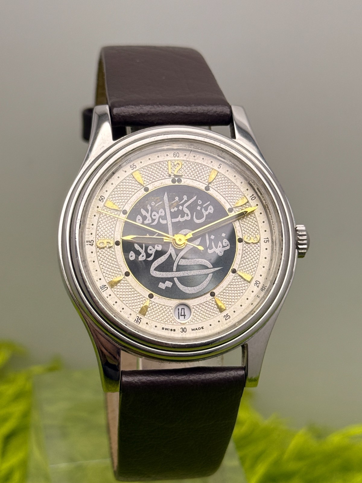 Automaticمَنْ مَوْلا VTG HADITH On عَلِىٌّ ORIS 7484 Dial مَوْلاهُ، کُنْتُ فَهذا - VintageWatches.PK Automaticمَنْ مَوْلا VTG HADITH On عَلِىٌّ ORIS 7484 Dial مَوْلاهُ، کُنْتُ فَهذا - vintagewatches.pk