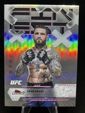 2025 Topps Finest UFC - Common Sean Brady #40 Refractor
