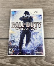 Call of Duty: World at War (Nintendo Wii) Complete With Manual CIB