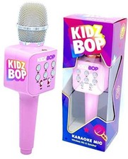 , Kidz Bop Karaoke Microphone  The Hit Music Brand for Kids  Toy for Pink
