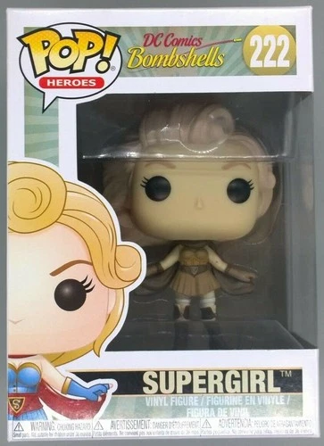 Pop Funko DC Heroes DC Comics Bombshells Supergirl 222 Sepia Tone Brand New