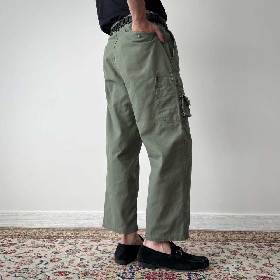 1970s Vintage French Workwear ‘Adolphe Lafont’ Work Pants Size 34 - Image 3 of 4