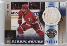 2024-25 SP Game Used 2023 Global Series Sweden Fabrics 7/35 Dylan Larkin Patch