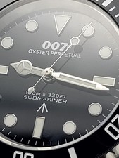 James Bond 007 Automatic Divers Sub Watch 'Goldfinger' Seiko Mod TMI NH35 Movt.