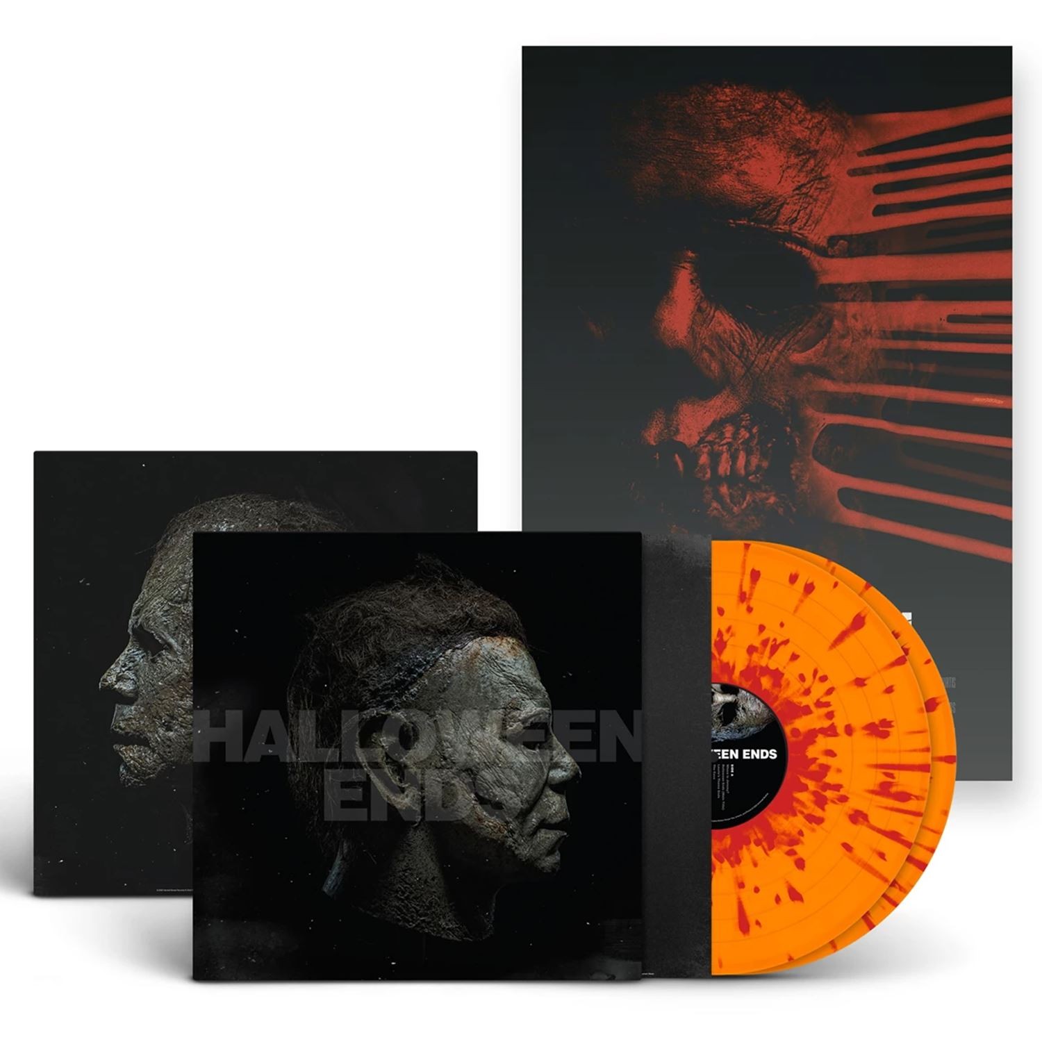 Halloween Ends Original Soundtrack Limited Edition Splatter 2LP Vinyl 12"" Album