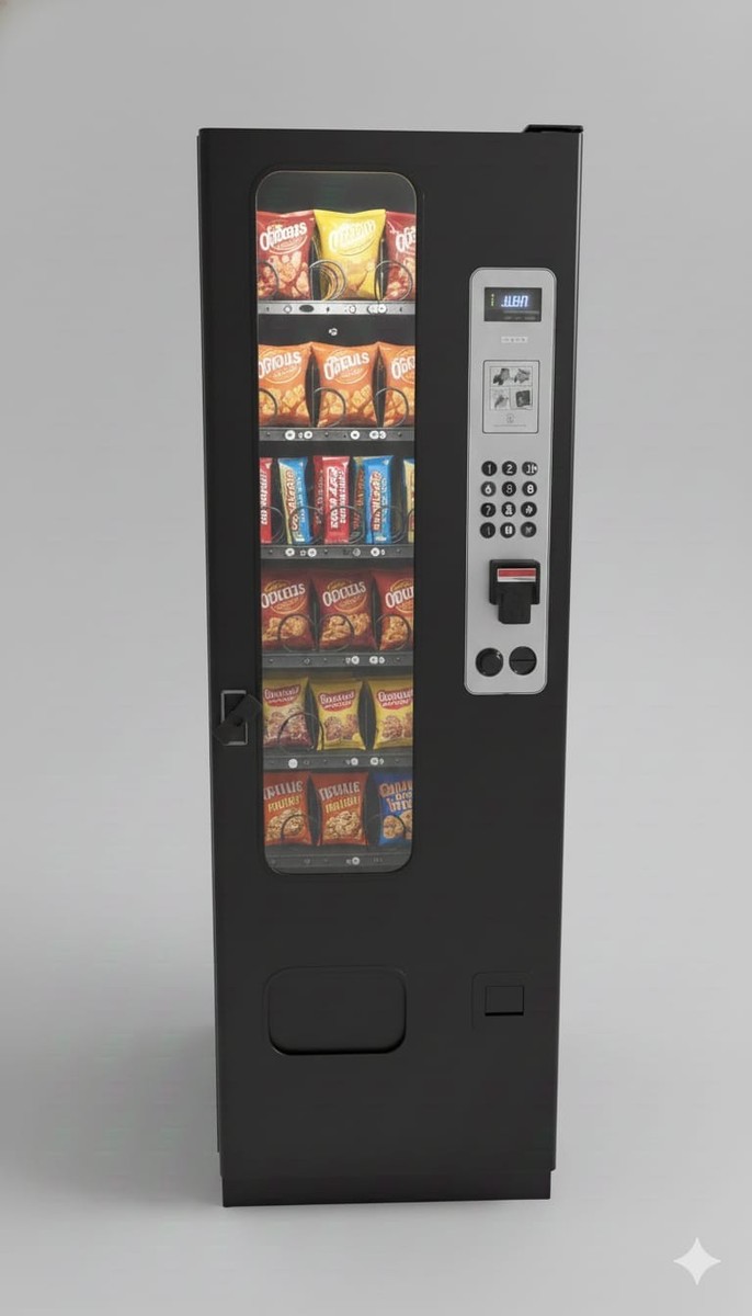 FSI USI 3506 Compact Snack Vending Machine with card reader (FREE