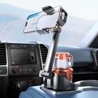 Car Cup Holder Phone Mount Universal Auto Cell Phone Stand with Drink Expand USA