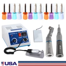 Dental Lab MARATHON N3 MICROMOTOR Electric / Contra Angle Handpiece UPS