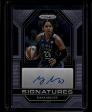 2023-24 Panini Prizm WNBA Basketball Maya Moore #SG-MMR Signature Auto