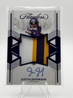 2025 Panini Flawless Justin Jefferson Auto Star Swatch Signatures Sapphire /10￼
