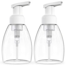 Foaming Soap Dispenser Pump Bottles, BPA Free Empty Refillable Plastic Container