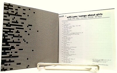 Songs About Girls [CD with OBI] Will I Am/JAPAN[Bonus Track] | eBay