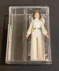 Vintage 1977 Kenner Star Wars Princess Leia Organa AFA 80 NM Brown Hair HK