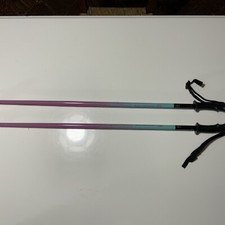 Bastoni Bastoncini Racchette Sci Salomon Bambina 90 Cm