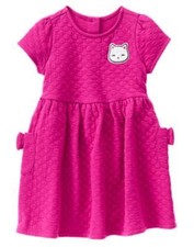 NWT Gymboree Back to blooms Kitty Cat Dress 12 18 24 3T Toddler Girls