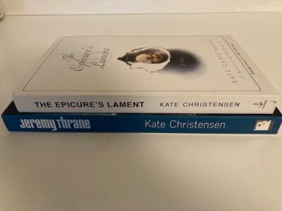 Kate Christensen Lot: Jeremy Thrane & The Epicure's Lament Advance ARCs VG