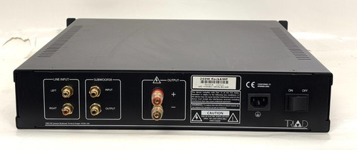 TRIAD 250W RackAmp Subwoofer Power Amplifier 115VAC / 60Hz @ 3.15A - Picture 7 of 10