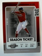 2021 Panini Contenders #29 Xander Bogaerts Optic Boston Red Sox Baseball