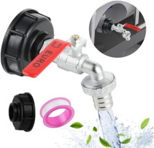 IBC Container Accessori - IBC Rubinetto di Scarico Cisterna acqua 1000 litri acc