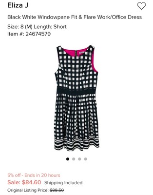 eliza j black dress nordstrom