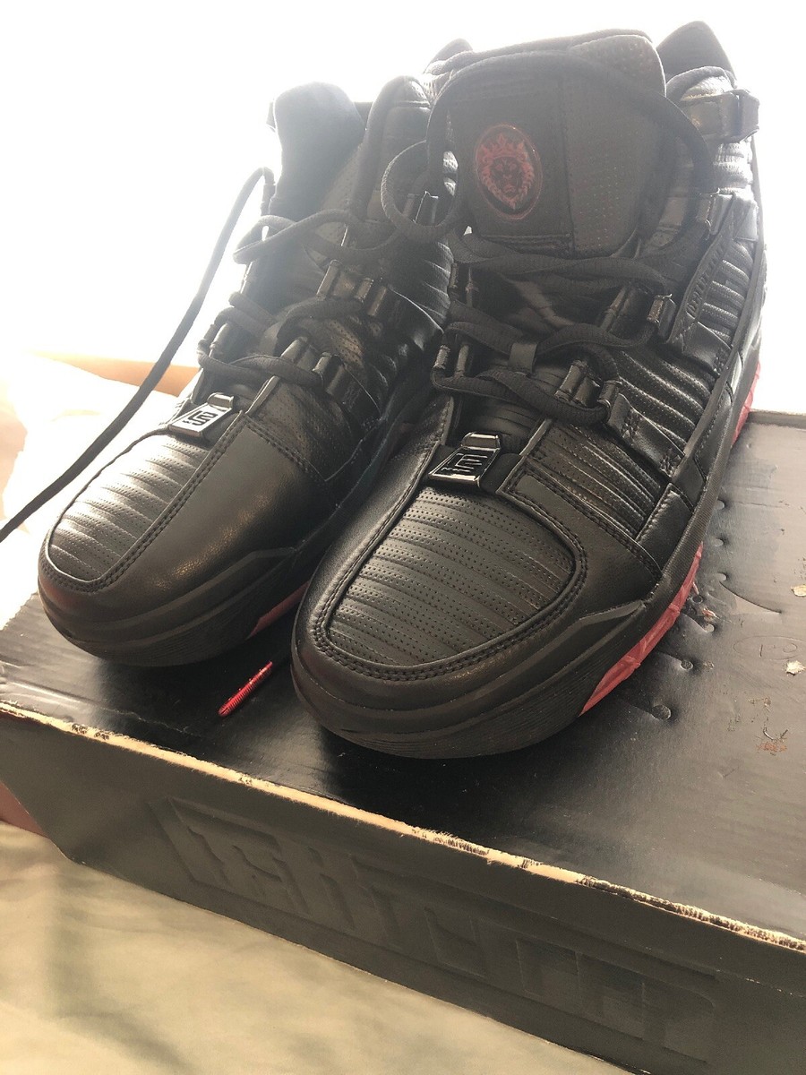 Nike Zoom Lebron III 3 Black/Red 8.5 | eBay