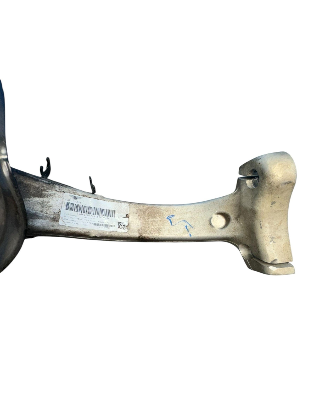 2016-2020 BENTLEY BENTAYGA OEM 4.0L AWD FRONT LEFT WHEEL KNUCKLE *SCRAPE* *26K*