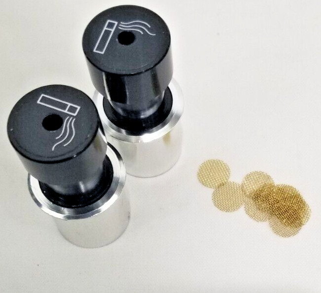 Set Of 2 With 10 Brass Screens