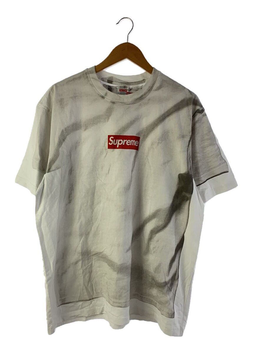 Supreme Tee ×MM6 Maison Margiela Box Logo L Cotton White Used | eBay