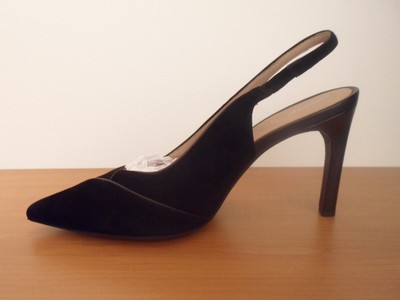 Scarpe Donna GEOX Faviola pelle nero tacco cm n 40