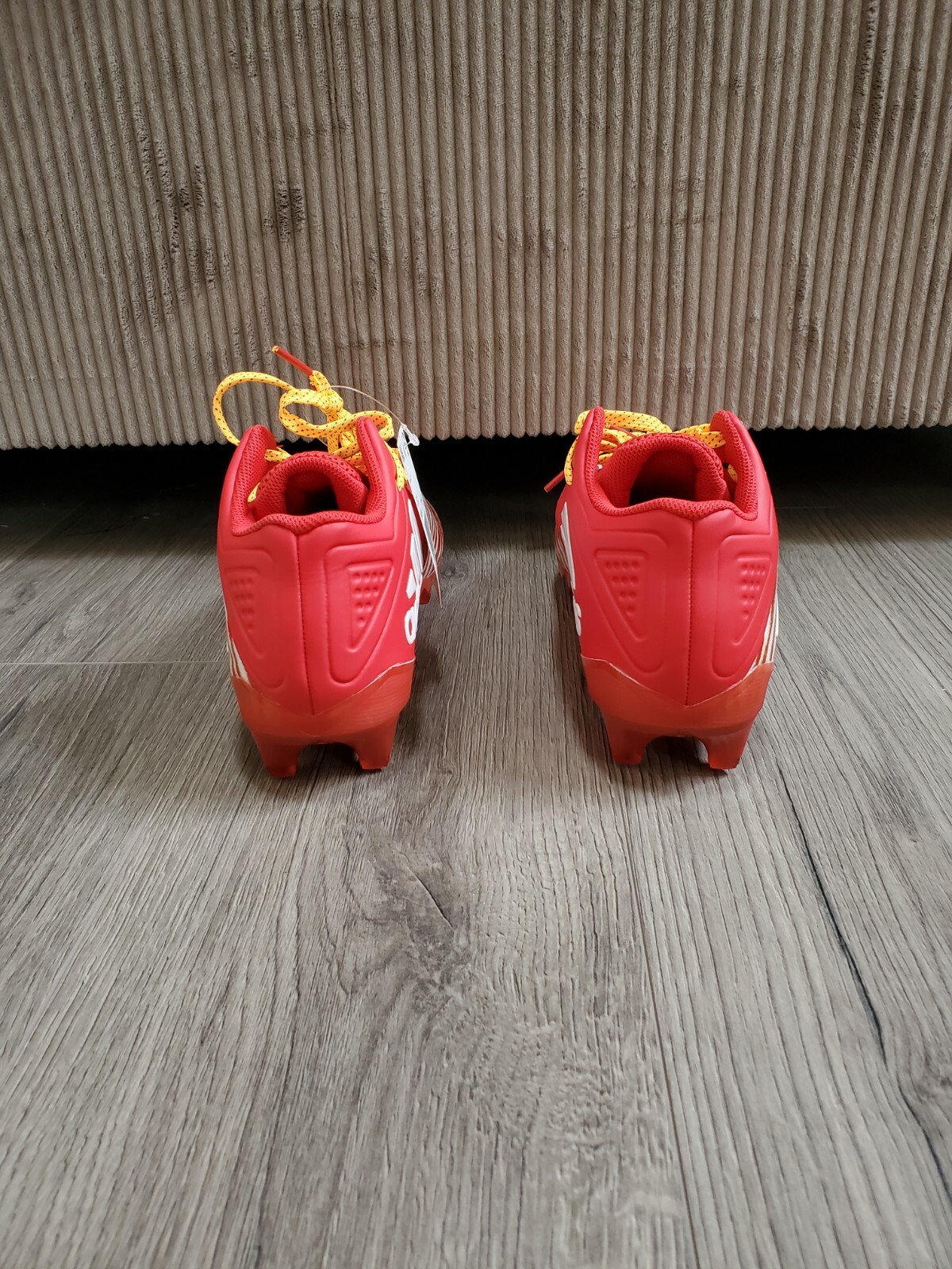 Adidas Freak 21 Zubaz Football Cleats Kansas City Chiefs Superbowl