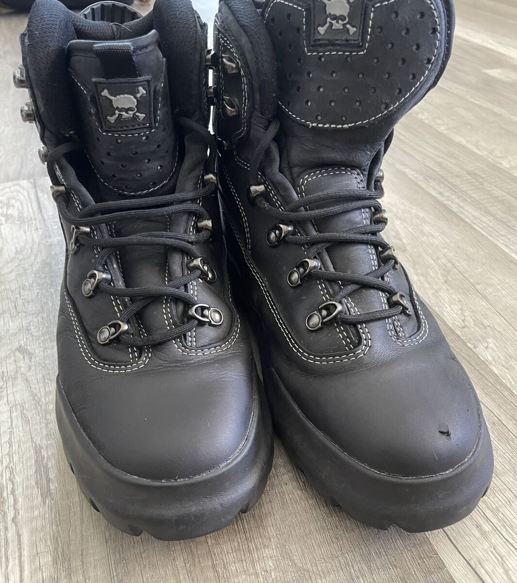 VTG Oakley Pit Black Boots Men Sz 9 Leather Tactical Hiking VTG Oakley Pit Black Boots Men Sz 9 Leather Tactical Hiking