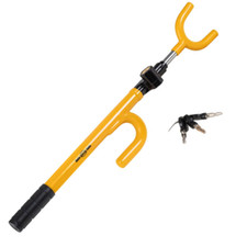 Car Van Steering Wheel Lock Twin Hook German Quality 20-38Cm 3 Keys 302000