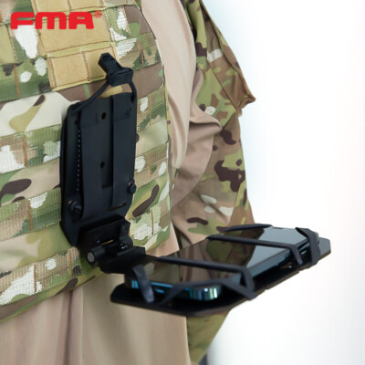 FMA Outdoor Rotatable Mobile Navigation Board Vest Front Panel Molle System