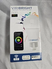 A19 WiFi Smart LED Light Bulb 12W(90W) 1000Lm RGB Dimmable For Alexa/Google/Siri