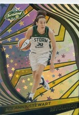 2022 Panini Revolution WNBA BREANNA STEWART #10 ASTRO PARALLEL STORM