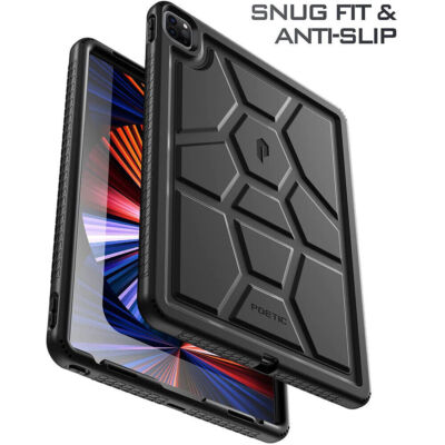 For Apple iPad Pro 12.9 Case 2021 Tablet Case Flexible Washable Silicone Cover
