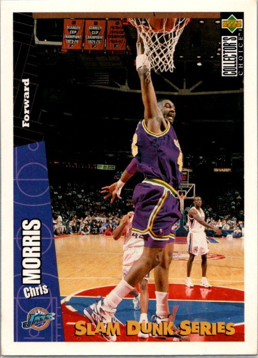 1996 Upper Deck Slam Dunk Series #34 Chris Morris